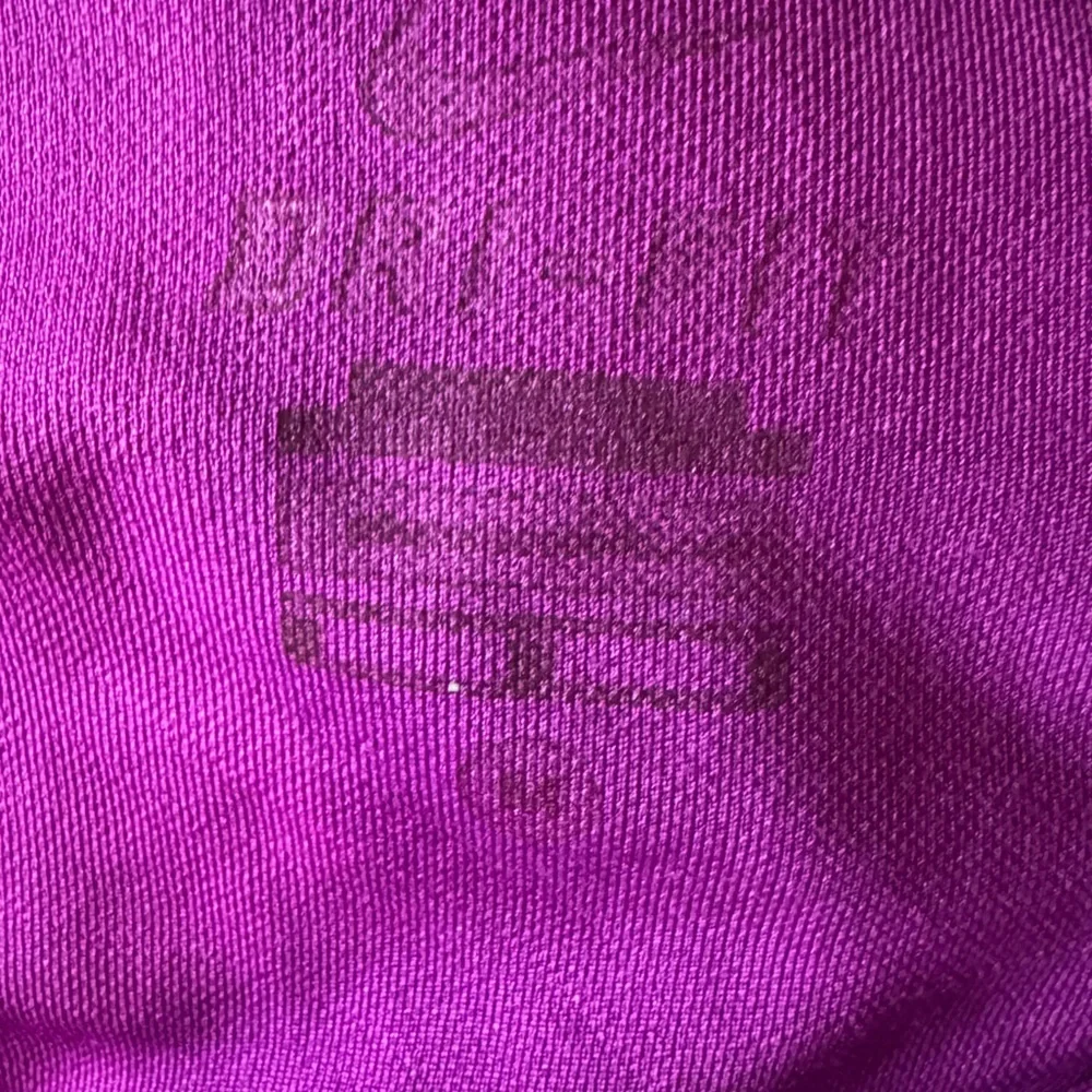 Nike Dri-Fit running top with reflective details Size Medium Magenta / pink